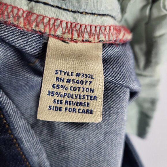 Cabi Boot Cut Jeans Women's 10 Dark Wash Mid Rise Preppy Style #333L - Picture 10 of 10